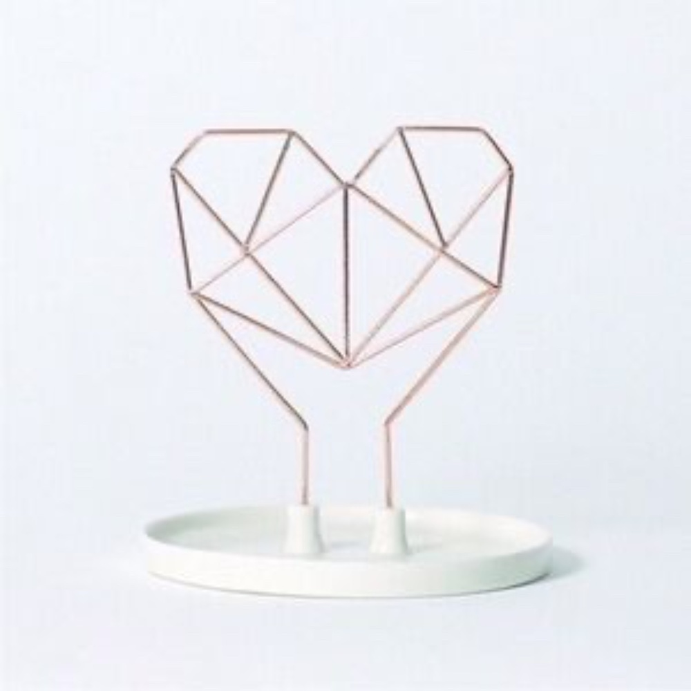 IMM LIVING  |  Geometric Heart Jewellery Stand